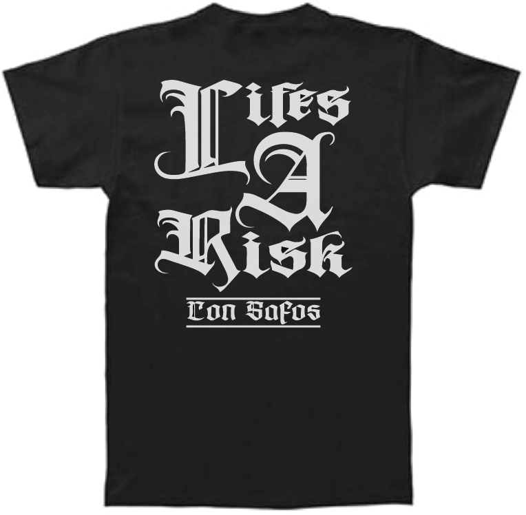 "Life’s a Risk" – Tee