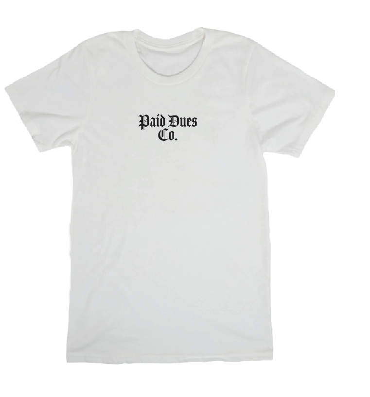 "Lifes A Risk" - white tee